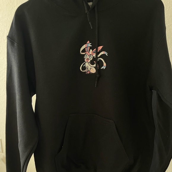 Pokemon  Embroidered sweatshirt Pokemon embroidery Pokemon Anime hoodie New - Picture 4 of 4